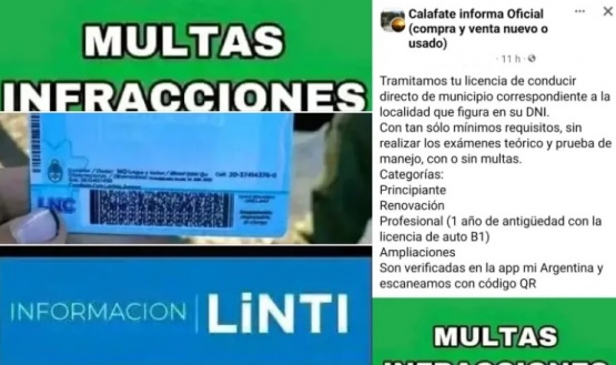 Calafate: Advierten de una nueva modalidad de estafa