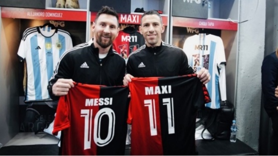 Maxi Rodríguez le dedicó un lindo mensaje a Messi en redes sociales