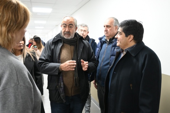 Realizaron recorrida por el nuevo anexo del Hospital Regional de Río Gallegos