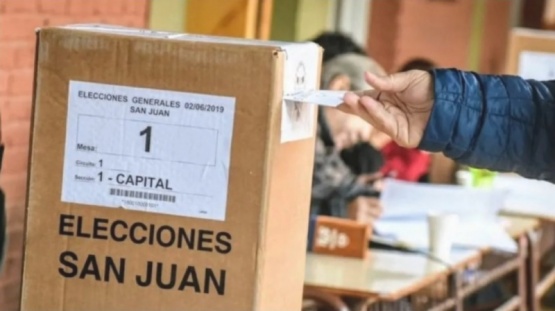 Este domingo se vota gobernador en San juna.