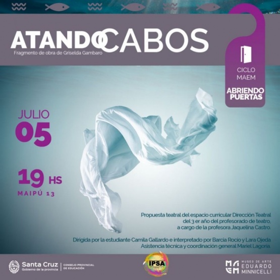 El Museo Miniccelli presenta la obra teatral “Atando Cabos”