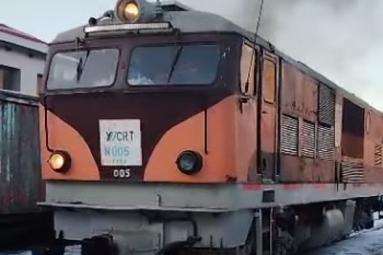 Después de dos años vuelve a funcionar una locomotora en YCRT