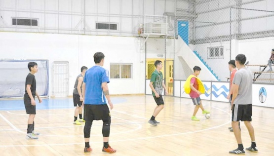 Los chicos de Santa Cruz y sus últimos entrenamientos antes del debut.