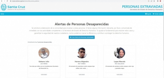 ¿Quiénes son las personas publicadas en el SIRPEX?