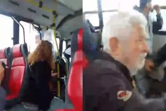 Colectivero intentó bajar a un abuelo de 90 años y se enfrentó a todos los pasajeros