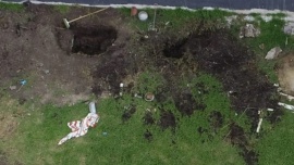 Horror en Mar del Plata: hallaron un cadáver carbonizado y enterrado en una casa