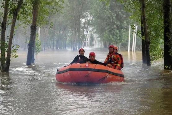 Se registran al menos 10 muertos por las inundaciones en el norte de China