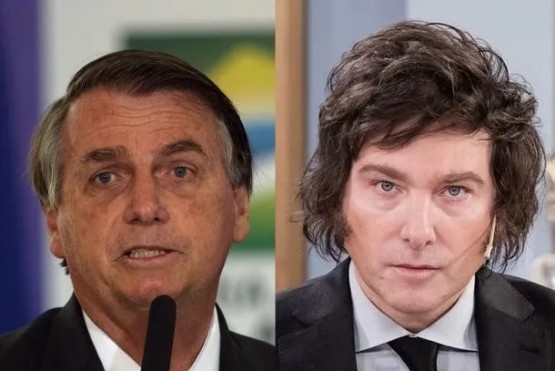 El apoyo de Bolsonaro a Milei a tres días de las PASO