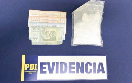 Colombiano sorprendido con cocaína