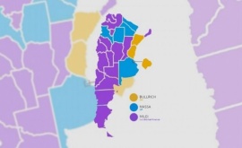 Mapa político: así se votó en cada provincia