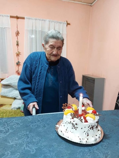 Doña Julita celebró sus 104 años