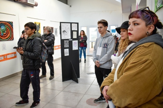 Quedó inaugurada la Primera Muestra artística “JovenArte”