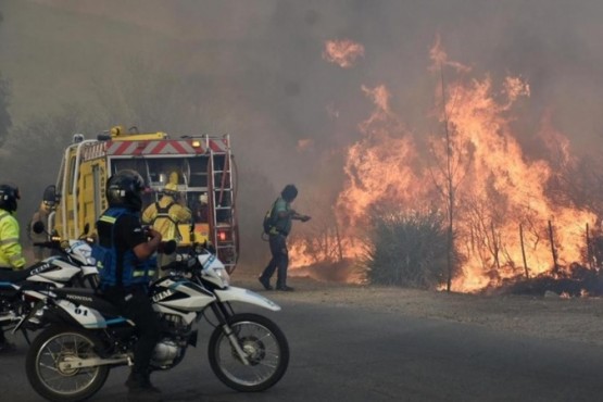 Incendios en San Luis: quedan focos en las sierras centrales