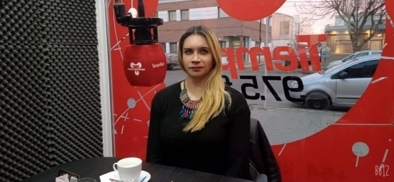 Directora de Políticas de Género de la Municipalidad de Río Gallegos, Delfina Brizuela.,