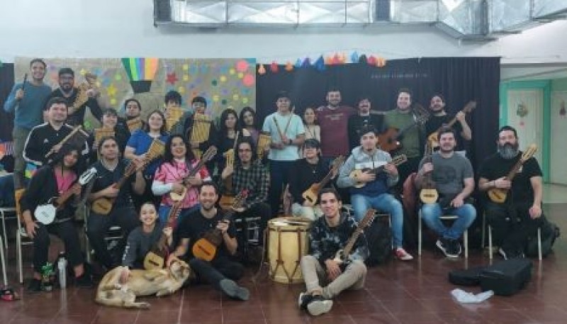Con gran éxito la Escuela de Música Re Si realizó diferentes actividades en Zona Norte