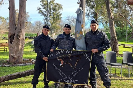 Personal de Infantería de Río Gallegos culminó curso de la Policía Federal 