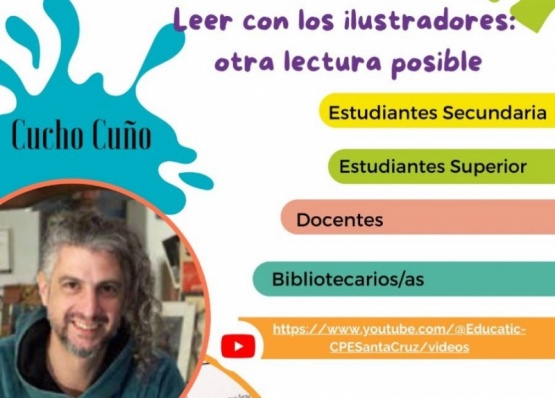 Invitan al conversatorio “Leer con los ilustradores: otra lectura posible”  