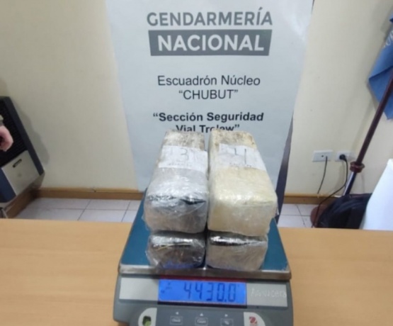 Intentó retirar una encomienda con cocaína