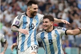 Lionel Messi y Julián Álvarez fueron nominados para los premios The Best 2023