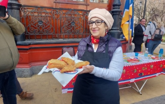 Adelaida Díaz ganó el concurso a la mejor empanada en Punta Arenas
