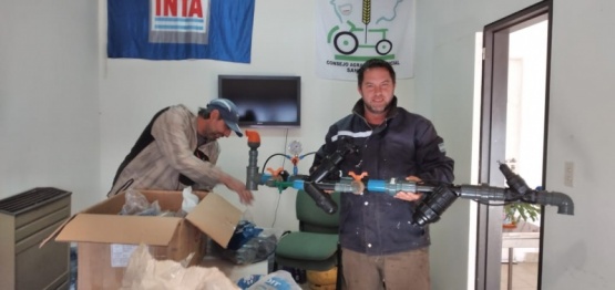Avanza la prueba piloto de producción de frutillas en Perito Moreno
