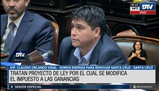 Vidal apoyó la modificación del Impuesto a las Ganancias y pidió que no se ajuste con las provincias