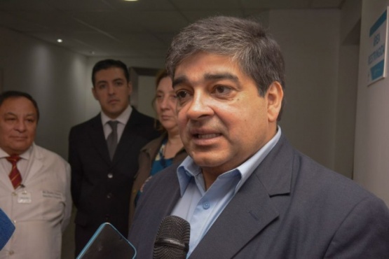 Claudio García: “Desde el punto de vista sanitario, es extremadamente importante el avión”