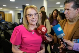 Alicia Kirchner: “Es hermoso ser la gobernadora de mi provincia”