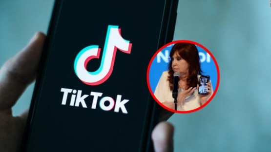 Cristina Fernández en Tik Tok saludó a seguidores y compartió nuevos videos