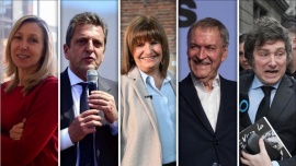 Los candidatos presidenciales llegan a Santiago del Estero y se preparan para debatir el domingo