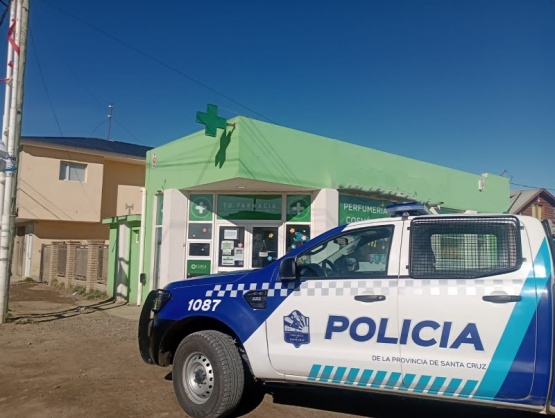 Policía detuvo a dos hombres que hurtaron en una farmacia