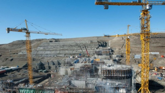 Llega una nueva turbina para las represas del río Santa Cruz