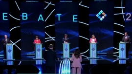 Comenzó el segundo debate de los candidatos a la presidencia