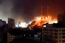 Feroz ofensiva militar de Israel sobre Gaza