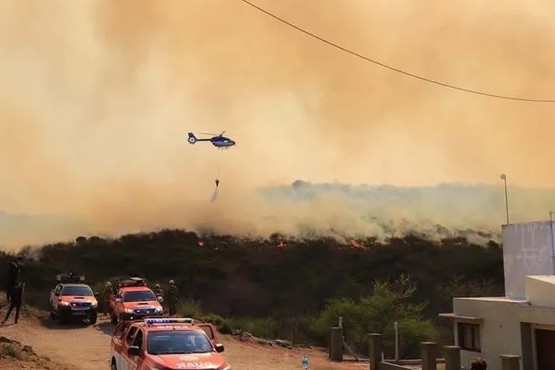 Desastre en Córdoba por voraces incendios forestales