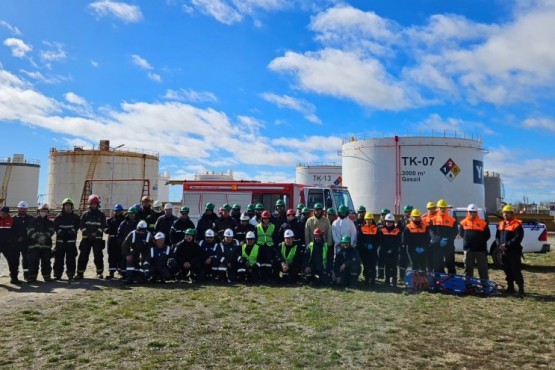 Protección Civil y bomberos realizaron simulacro de incendio 