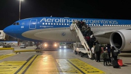 Se espera la llegada del cuarto vuelo de argentinos desde Israel