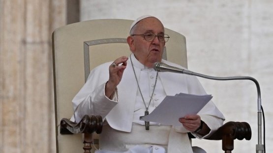 El Papa pidió paz en Medio Oriente