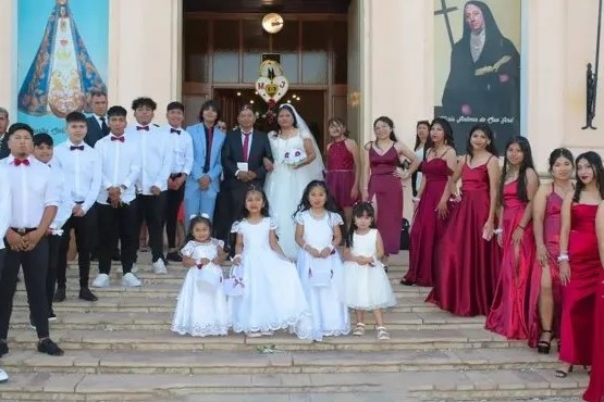 El espectacular casamiento que revolucionó a un pueblo de Córdoba