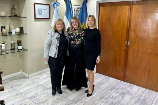 Autoridades de la Cámara Inmobiliaria visitaron a Alicia Kirchner