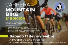 Carrera de Mountain Bike en Puerto Deseado
