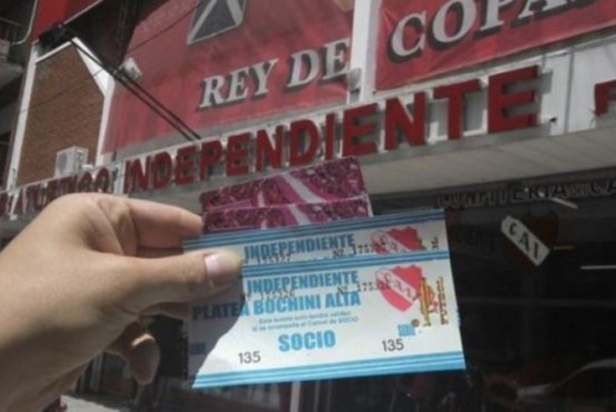 Independiente realizará una denuncia para investigar la venta ilegal de entradas