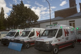 Santa Cruz llegó a las 100 ambulancias 