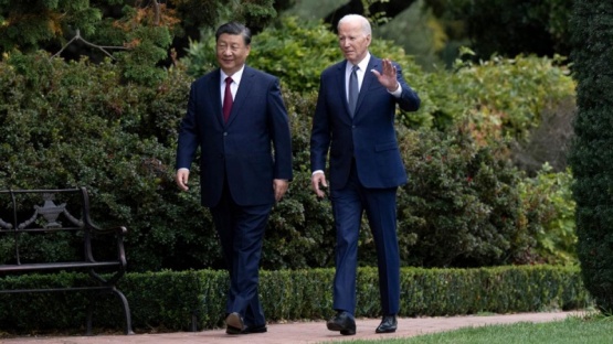 Xi habló de coexistir en paz y Biden de un 