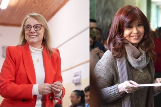 Alicia Kirchner y Cristina Fernández votan en Río Gallegos