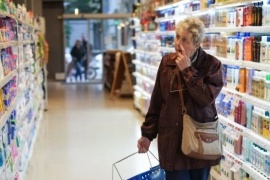 Fuerte remarcación de precios en supermercados