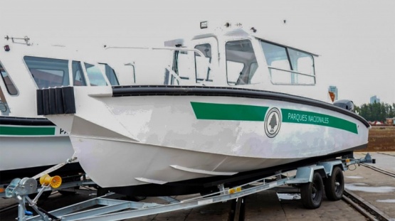Nueva embarcación para el Parque Interjurisdiccional Makenke