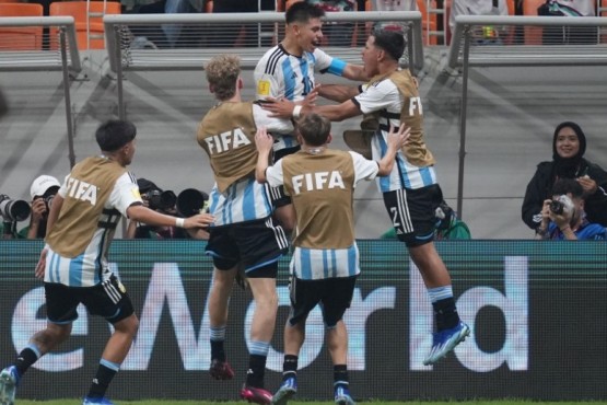 Argentina goleó a Brasil y es semifinalista del Mundial Sub 17