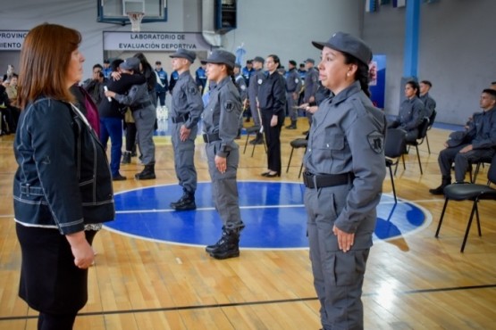 Acto de egreso de la 5° Promoción de Subayudantes Auxiliares