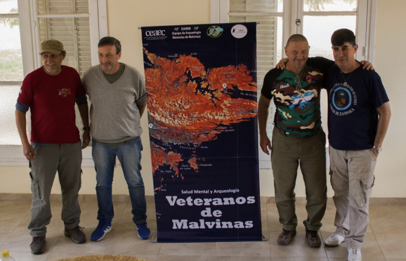 Veteranos de Malvinas.